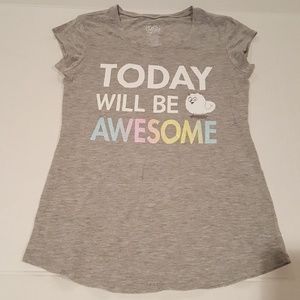 Gray Justice "Today Will Be Awesome" Tee